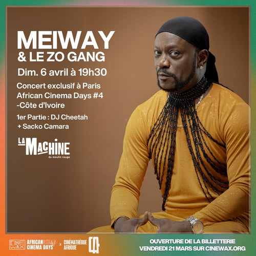 Billet ACD CONCERT MEIWAY @LA MACHINE Dim. 6 avril 19h30